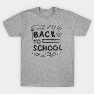 back to school icon handraw T-Shirt